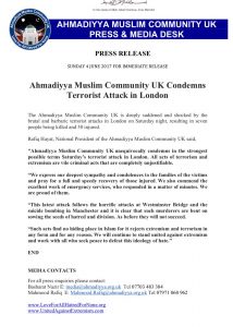 London attack