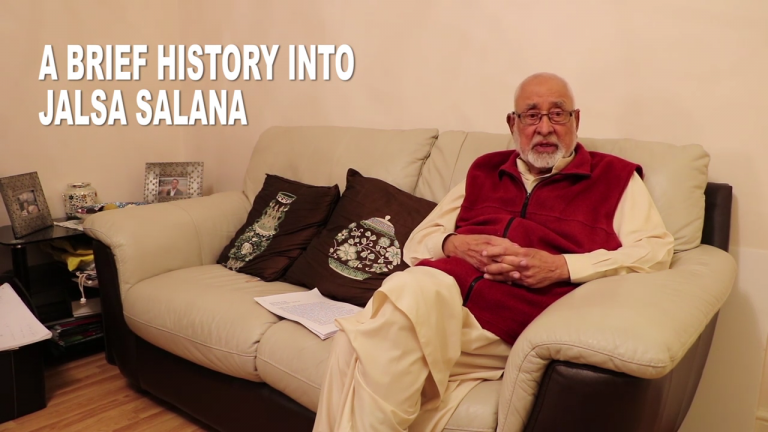 Interview with Imam Bashir Rafiq Sahib on history of Jalsa Salana