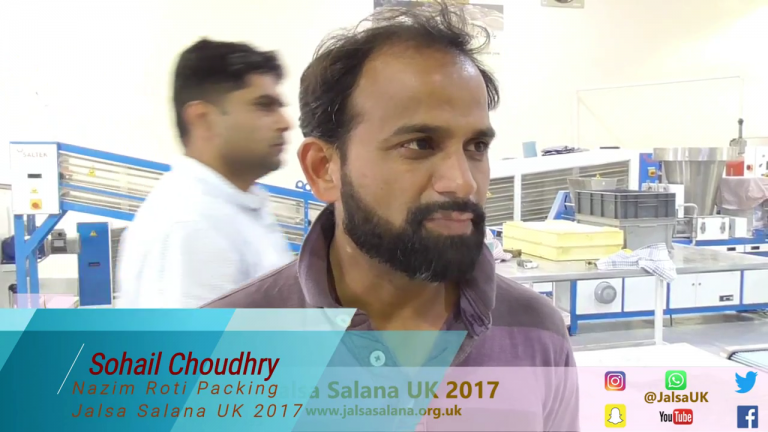 Sohail Choudry / Nazim Roti Packing Jalsa Salana UK 2017