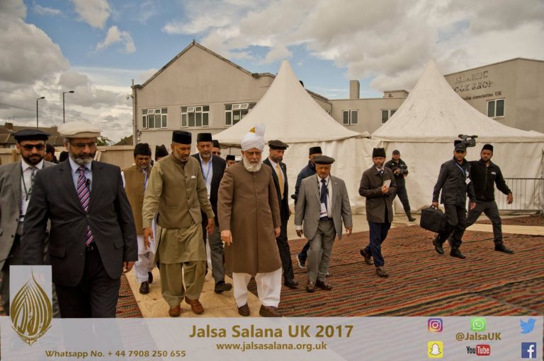 Photo Gallery of Inspection at Baitul Futuh – Sunday 23rd July 2017 – Jalsa Salana UK 2017