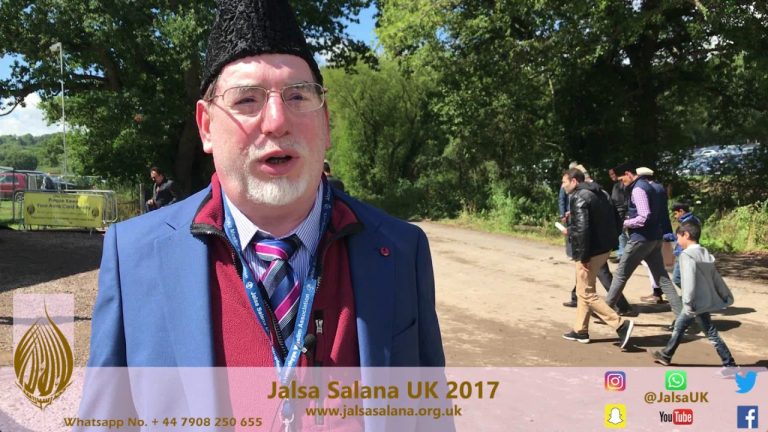 Ghulam Ahmed Khadim/Missonary in UK – Jalsa Salana UK 2017