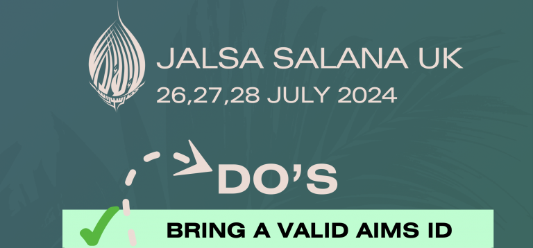 Guide to Entering Jalsa Salana UK 2024